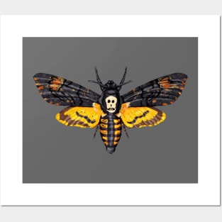 Death's head hawkmoth Posters and Art